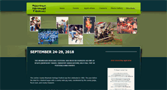 Desktop Screenshot of mountainheritagefestival.com